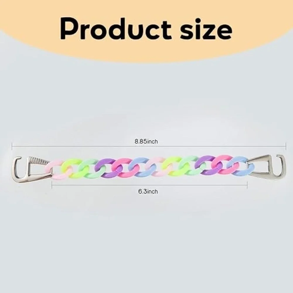 2Pcs Garden‎ Shoe Chains Fashion Clog Sandals Shoe Charms